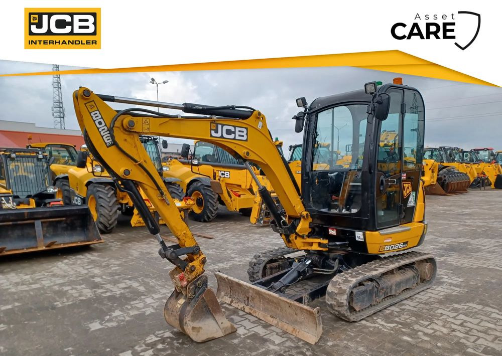 JCB 8026 - Mini-ekskavators: foto 1 JCB 8026 - Mini-ekskavators: foto 1