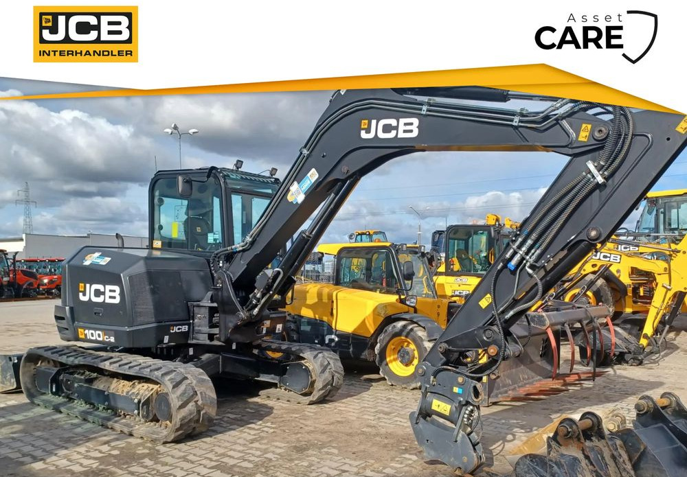 JCB Minikoparka gąsienicowa 100C-2 - Kāpurķēžu ekskavators: foto 1 JCB Minikoparka gąsienicowa 100C-2 - Kāpurķēžu ekskavators: foto 1