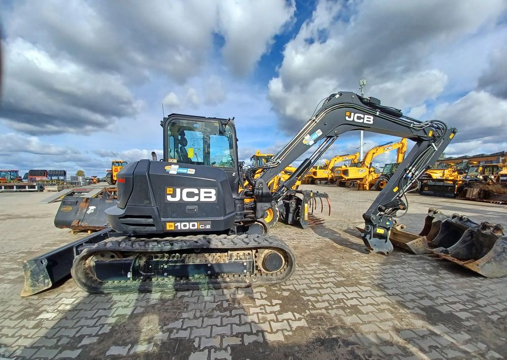 JCB Minikoparka gąsienicowa 100C-2 - Kāpurķēžu ekskavators: foto 4 JCB Minikoparka gąsienicowa 100C-2 - Kāpurķēžu ekskavators: foto 4