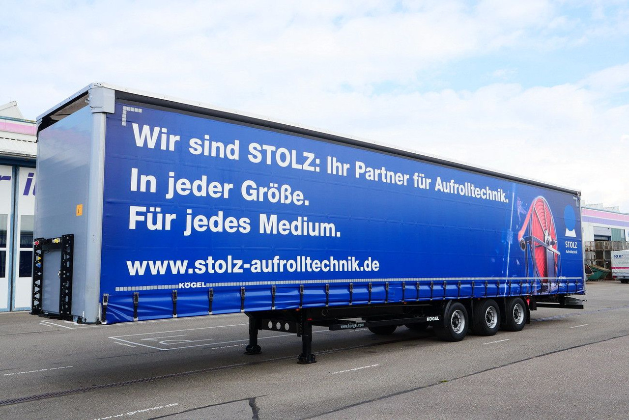 Kögel S24/1/ LANG LKW MEGA / HUBDACH / 2 x liftachse - Tenta puspiekabe: foto 4 Kögel S24/1/ LANG LKW MEGA / HUBDACH / 2 x liftachse - Tenta puspiekabe: foto 4