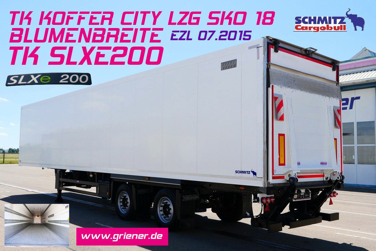 Schmitz Cargobull SKO 18/ TRIDEC LZG/ LBW 2000 kg SLXe 200 CITY - Puspiekabe slēgtā virsbūve: foto 1 Schmitz Cargobull SKO 18/ TRIDEC LZG/ LBW 2000 kg SLXe 200 CITY - Puspiekabe slēgtā virsbūve: foto 1