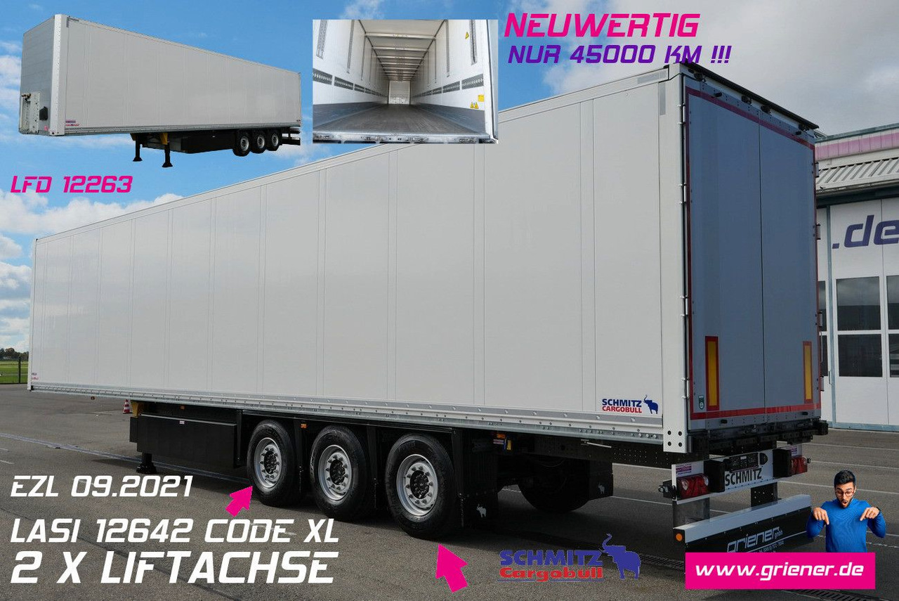 Schmitz Cargobull SKO 24/DOPPELSTOCK / 2,70/ 2 x LIFT nur 45000 km - Puspiekabe slēgtā virsbūve: foto 1 Schmitz Cargobull SKO 24/DOPPELSTOCK / 2,70/ 2 x LIFT nur 45000 km - Puspiekabe slēgtā virsbūve: foto 1