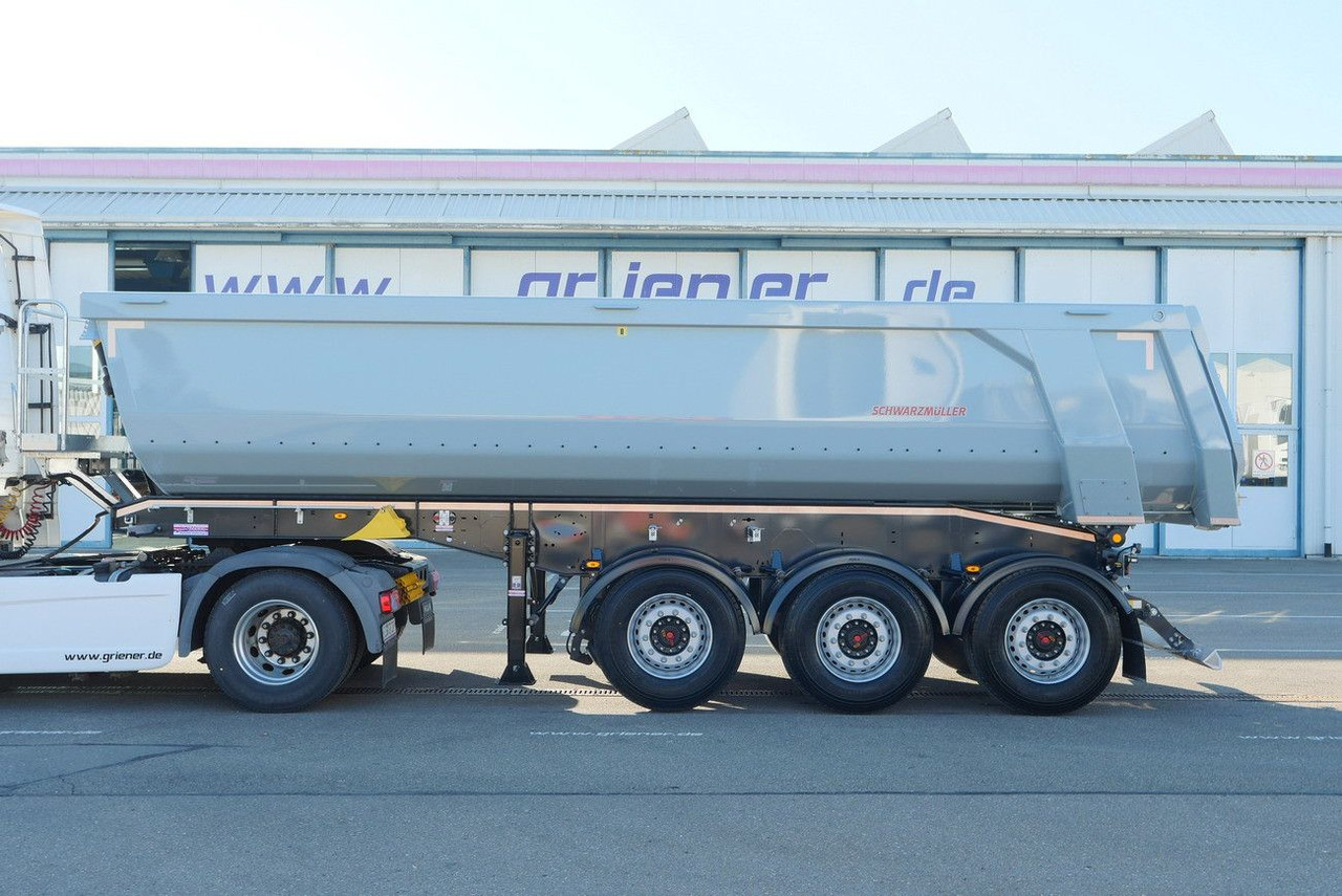 Puspiekabe pašizgāzējs Schwarzmüller K -SERIE / ALUMULDE /STAHLEINLAGE 5430 kg /25m³: foto 6