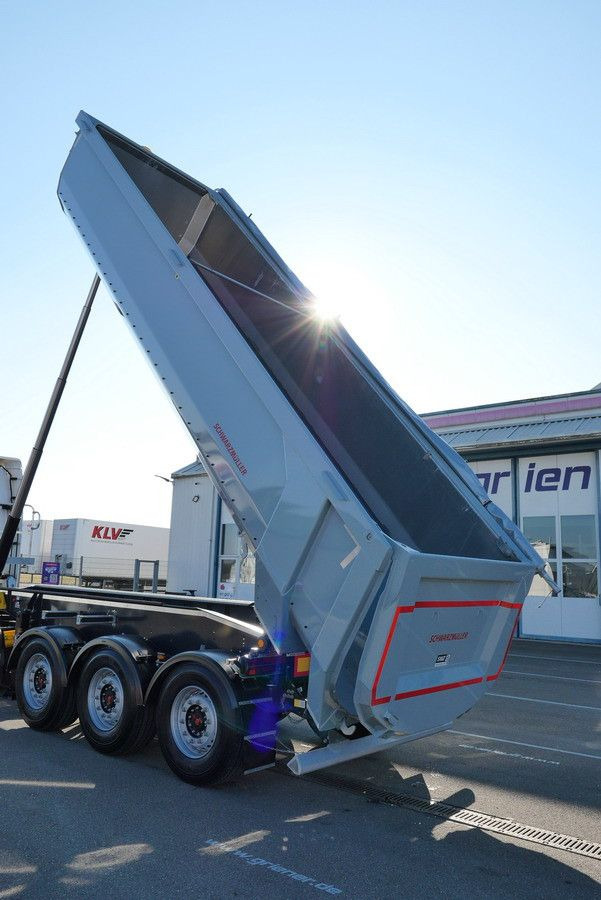 Puspiekabe pašizgāzējs Schwarzmüller K -SERIE / ALUMULDE /STAHLEINLAGE 5430 kg /25m³: foto 27