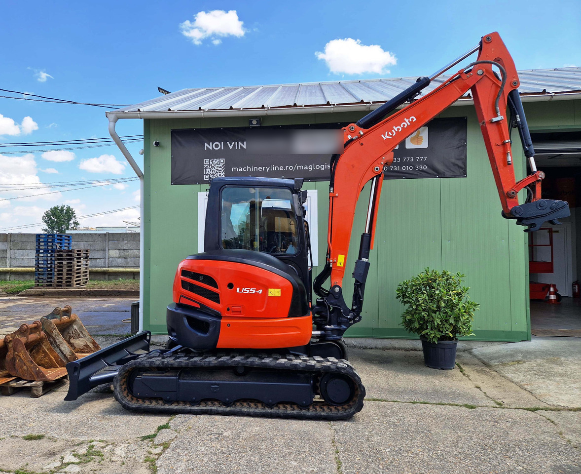 KUBOTA U55 - Mini-ekskavators: foto 1 KUBOTA U55 - Mini-ekskavators: foto 1