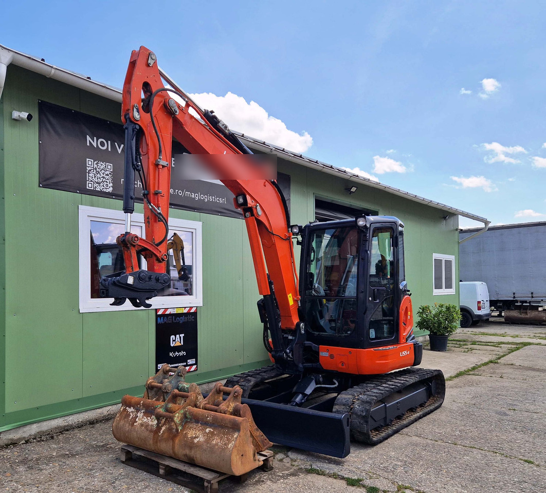 KUBOTA U55 - Mini-ekskavators: foto 3 KUBOTA U55 - Mini-ekskavators: foto 3