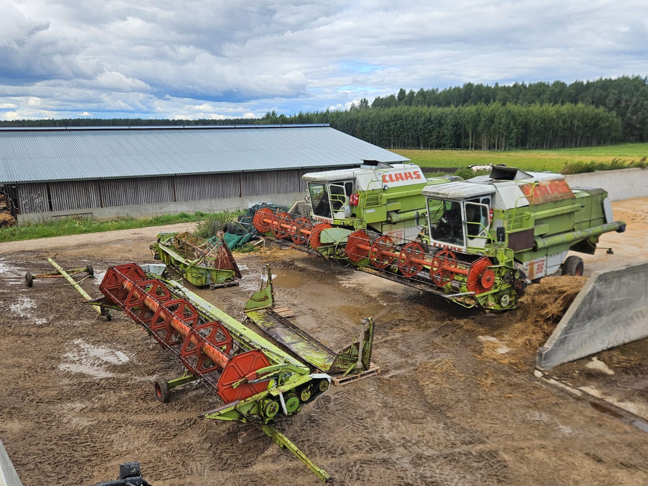 CLAAS Dominator 96 - Labības kombains: foto 1 CLAAS Dominator 96 - Labības kombains: foto 1