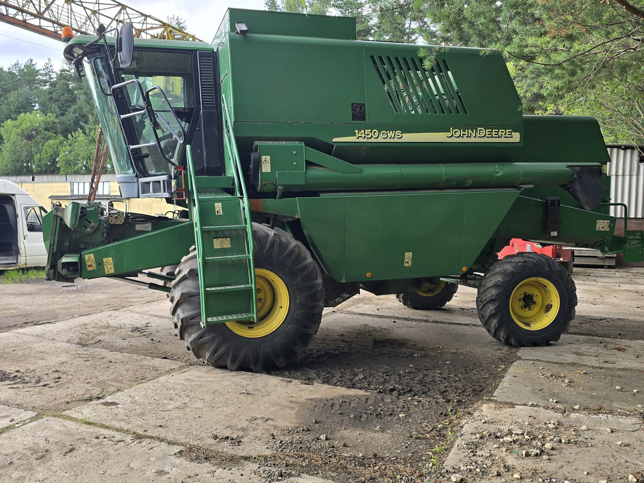 JOHN DEERE 1450 CWS - Labības kombains: foto 2 JOHN DEERE 1450 CWS - Labības kombains: foto 2