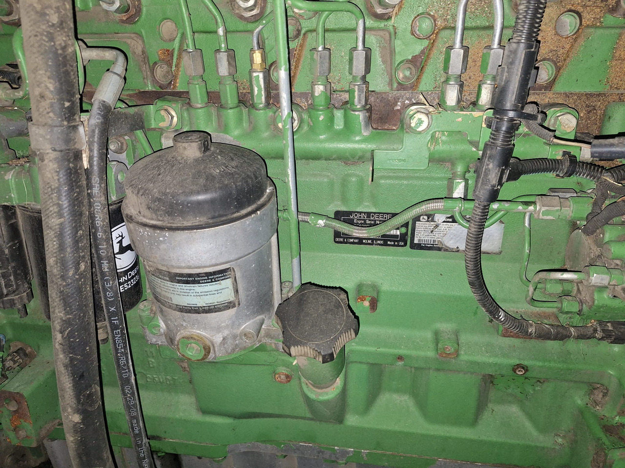 JOHN DEERE T670 - Labības kombains: foto 3 JOHN DEERE T670 - Labības kombains: foto 3