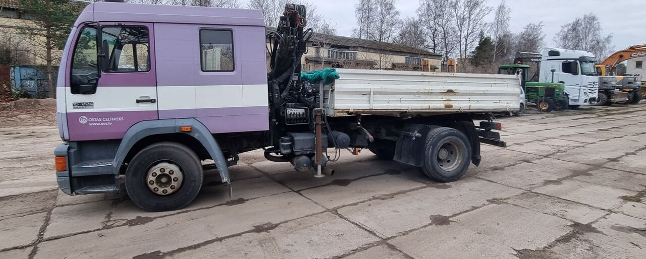 MAN 15.224 - Kravas automašīna pašizgāzējs, Kravas auto ar manipulatoru: foto 2 MAN 15.224 - Kravas automašīna pašizgāzējs, Kravas auto ar manipulatoru: foto 2