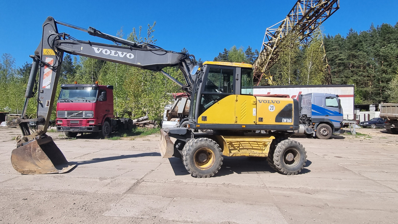 Volvo EW160 - Riteņu ekskavators: foto 2 Volvo EW160 - Riteņu ekskavators: foto 2