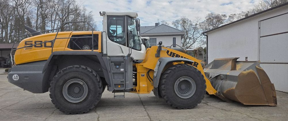Liebherr 580 - Riteņu iekrāvējs: foto 3 Liebherr 580 - Riteņu iekrāvējs: foto 3