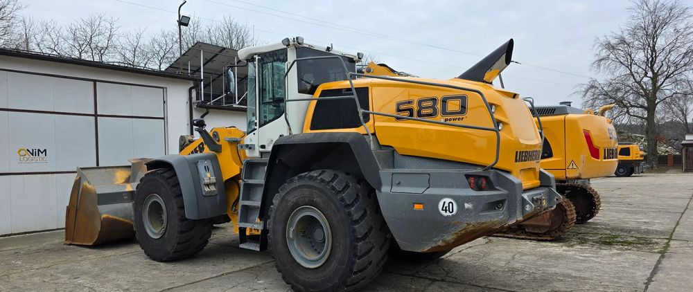 Liebherr 580 - Riteņu iekrāvējs: foto 1 Liebherr 580 - Riteņu iekrāvējs: foto 1