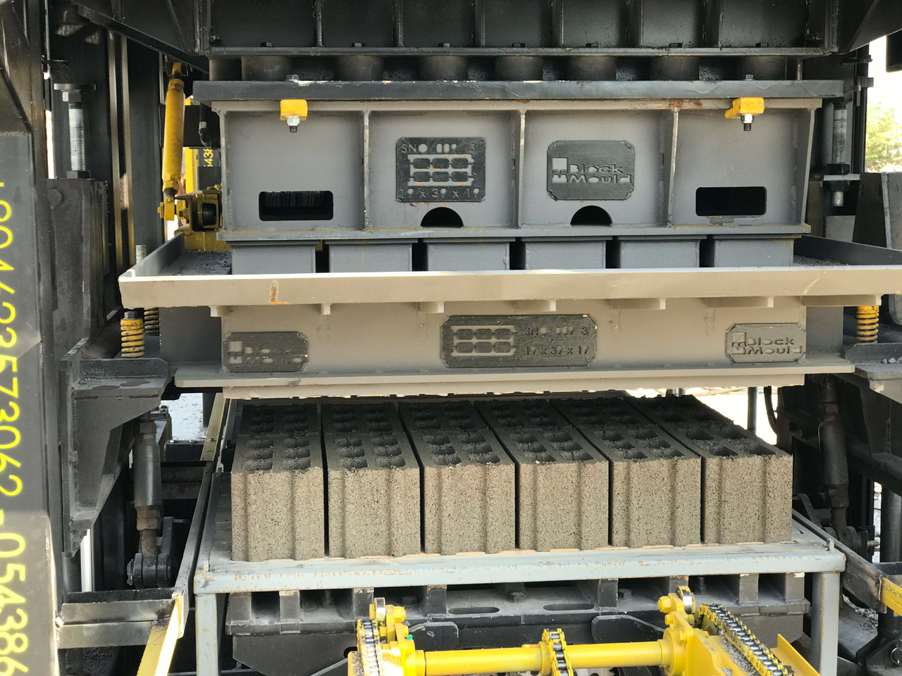 Vibropress Hollow Block Making Machine | PRS-1200 Full Automatic: foto 7