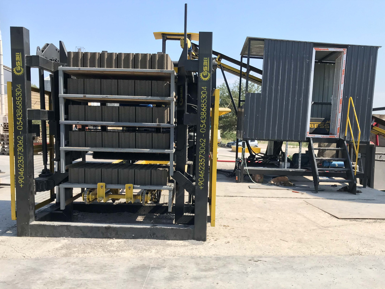 Vibropress Hollow Block Making Machine | PRS-1200 Full Automatic: foto 8