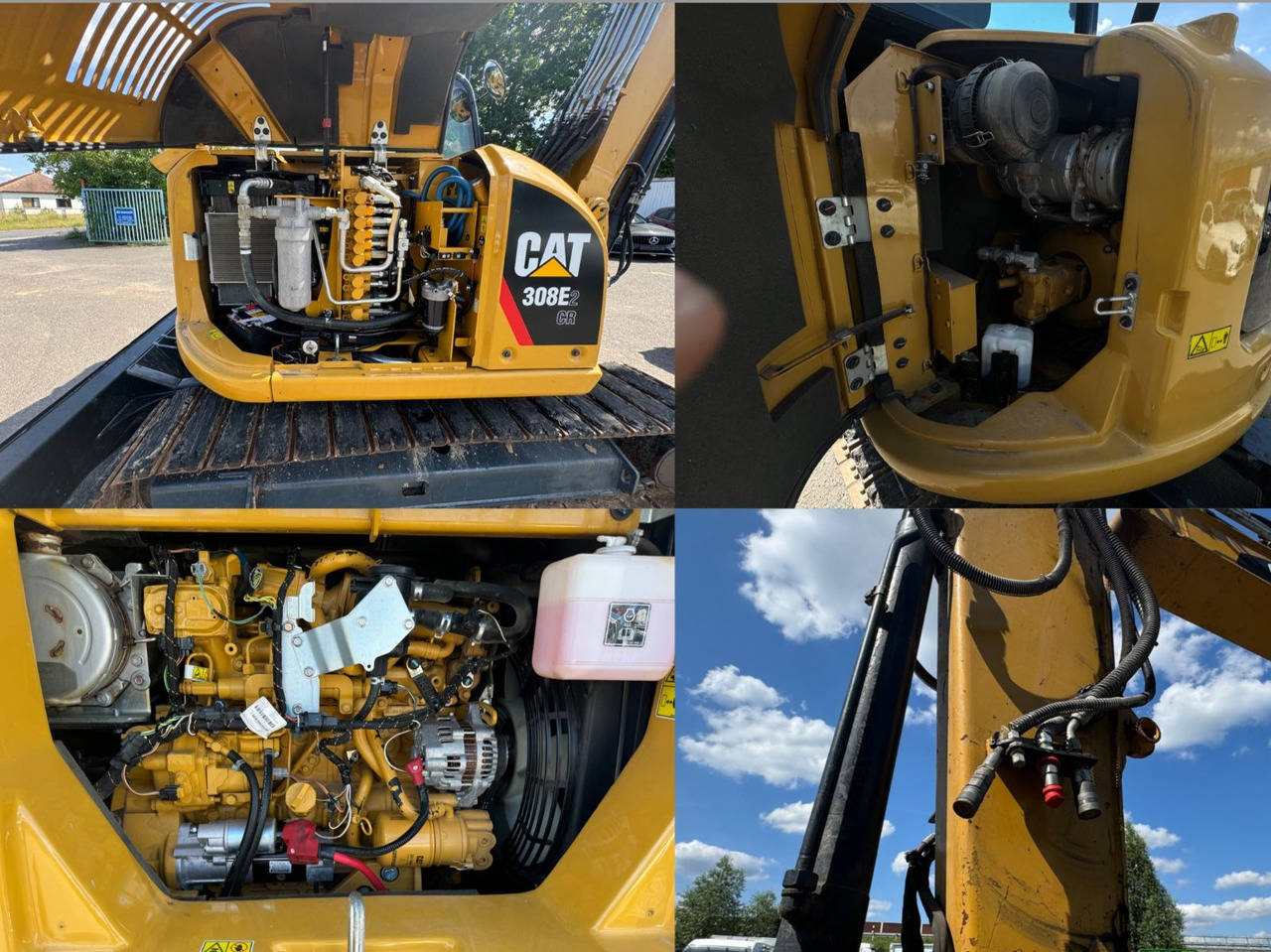 Kāpurķēžu ekskavators CAT 308E 2 CR: foto 15