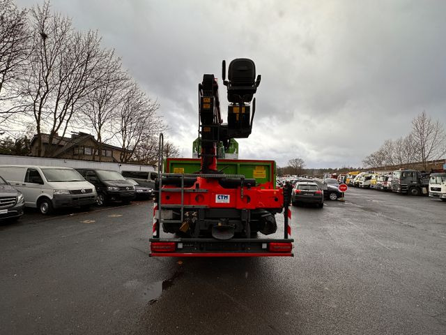 DAF CF 370 mit Kran Klima Tempomat - Bortu kravas automašīna/ Platforma, Kravas auto ar manipulatoru: foto 4 DAF CF 370 mit Kran Klima Tempomat - Bortu kravas automašīna/ Platforma, Kravas auto ar manipulatoru: foto 4