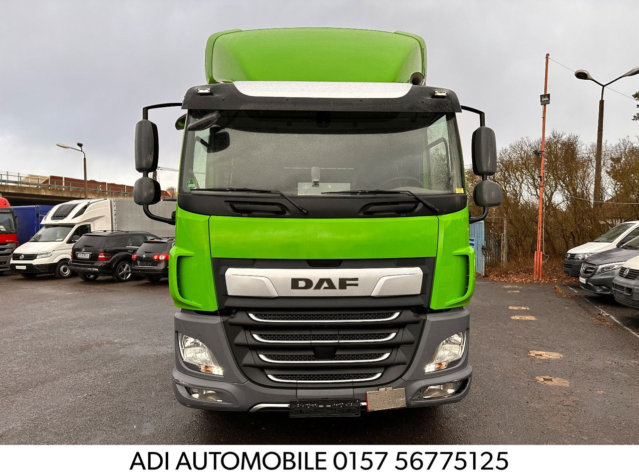 DAF CF 370 mit Kran Klima Tempomat - Bortu kravas automašīna/ Platforma, Kravas auto ar manipulatoru: foto 1 DAF CF 370 mit Kran Klima Tempomat - Bortu kravas automašīna/ Platforma, Kravas auto ar manipulatoru: foto 1