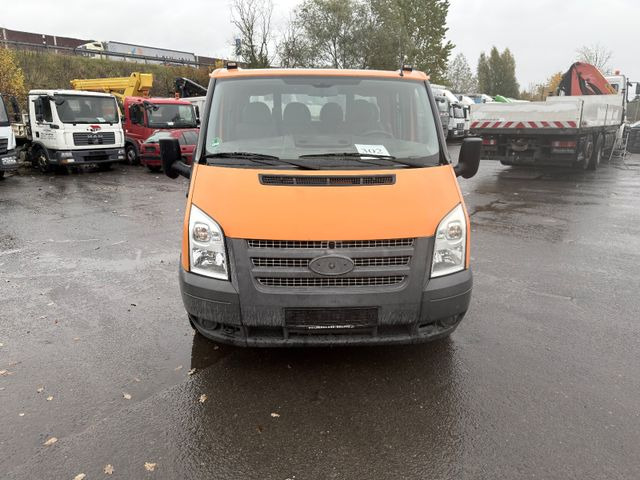 Ford Transit Pritsche FT 300 M Doppelkabine - Automašīna ar kravas platformu, Kravas-pasažieru furgons: foto 1 Ford Transit Pritsche FT 300 M Doppelkabine - Automašīna ar kravas platformu, Kravas-pasažieru furgons: foto 1