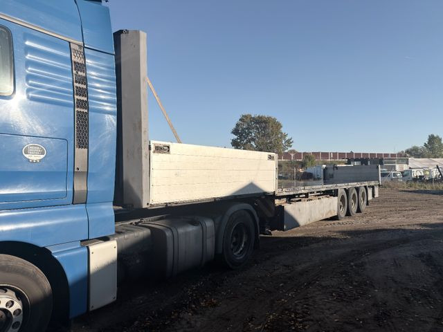 Bortu puspiekabe/ Platforma Krone SD: foto 9