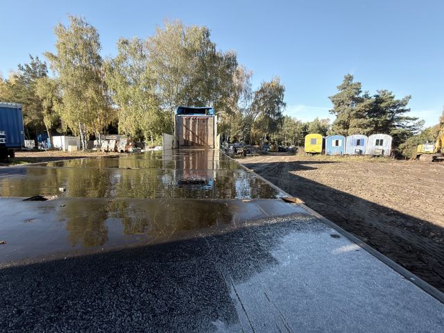 Bortu puspiekabe/ Platforma Krone SD: foto 7