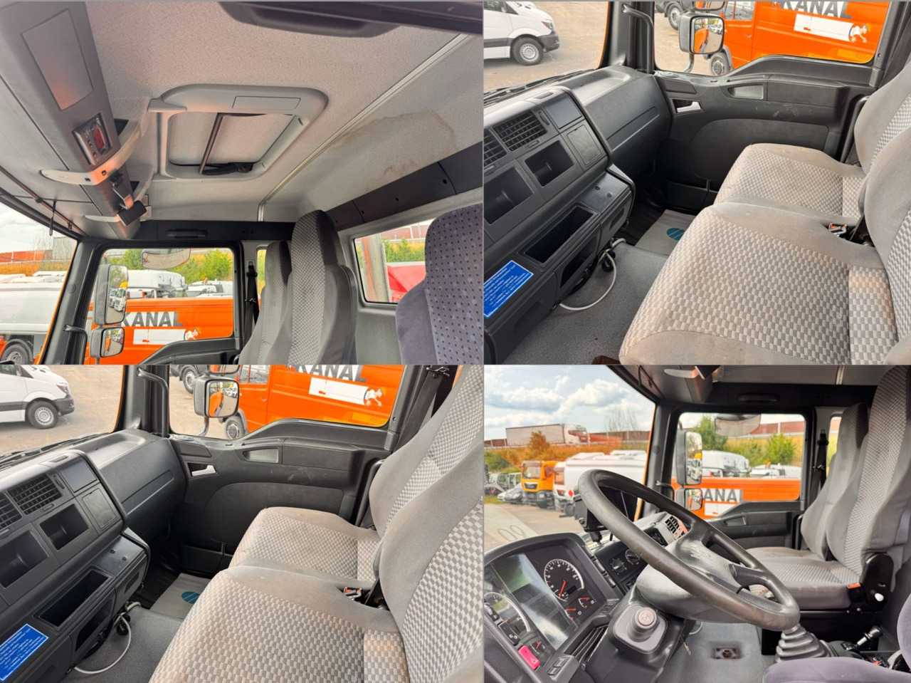 Kravas automašīna pašizgāzējs, Kravas auto ar manipulatoru MAN TGA 18.310 Kipper - Kran 4x4: foto 15