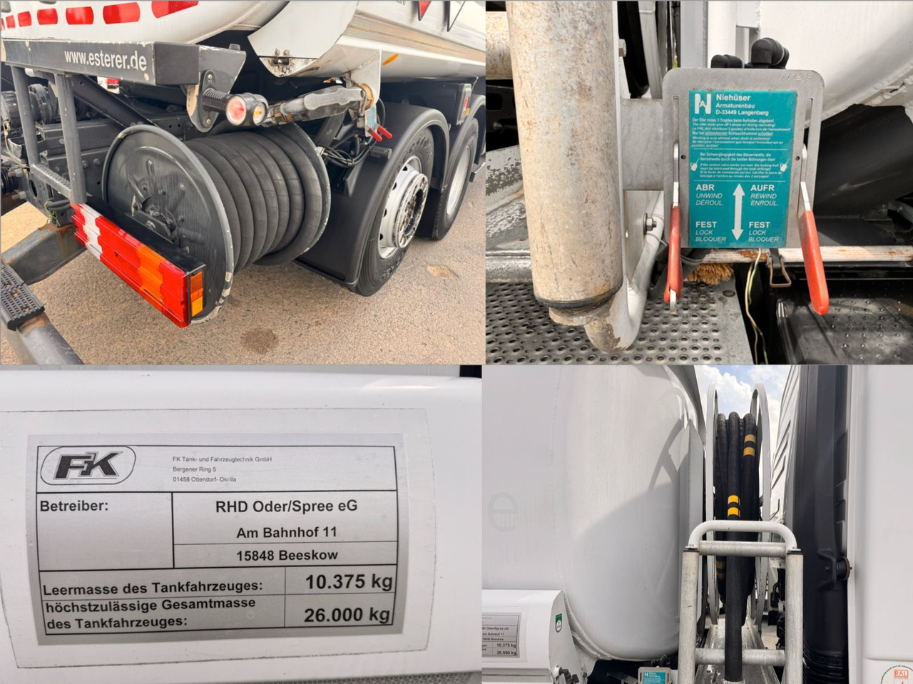 Autocisterna Mercedes-Benz Actros 2541 Tankwagen: foto 15