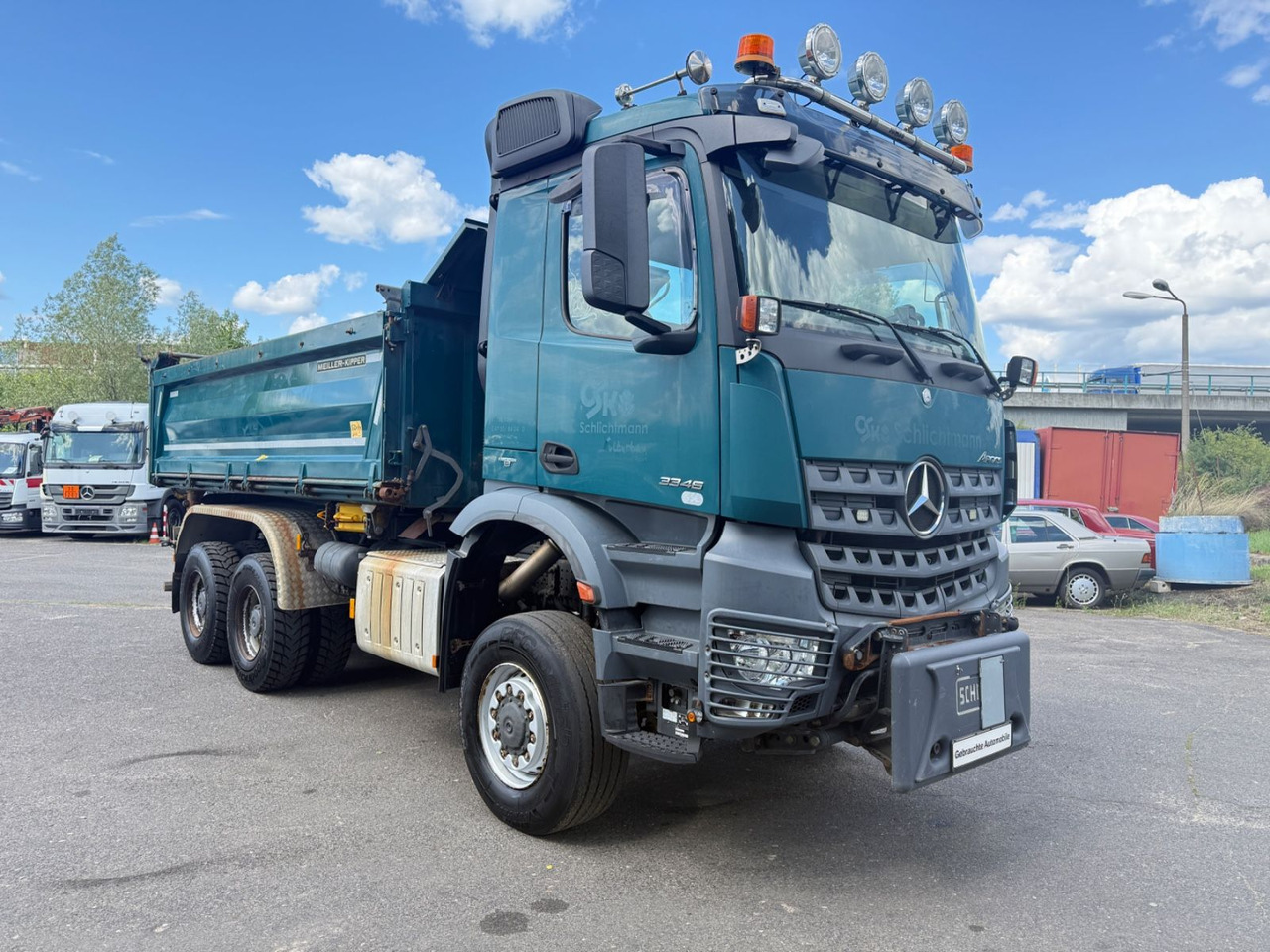 Mercedes-Benz Arocs 3346 Kipper 6x6 - Kravas automašīna pašizgāzējs: foto 2 Mercedes-Benz Arocs 3346 Kipper 6x6 - Kravas automašīna pašizgāzējs: foto 2