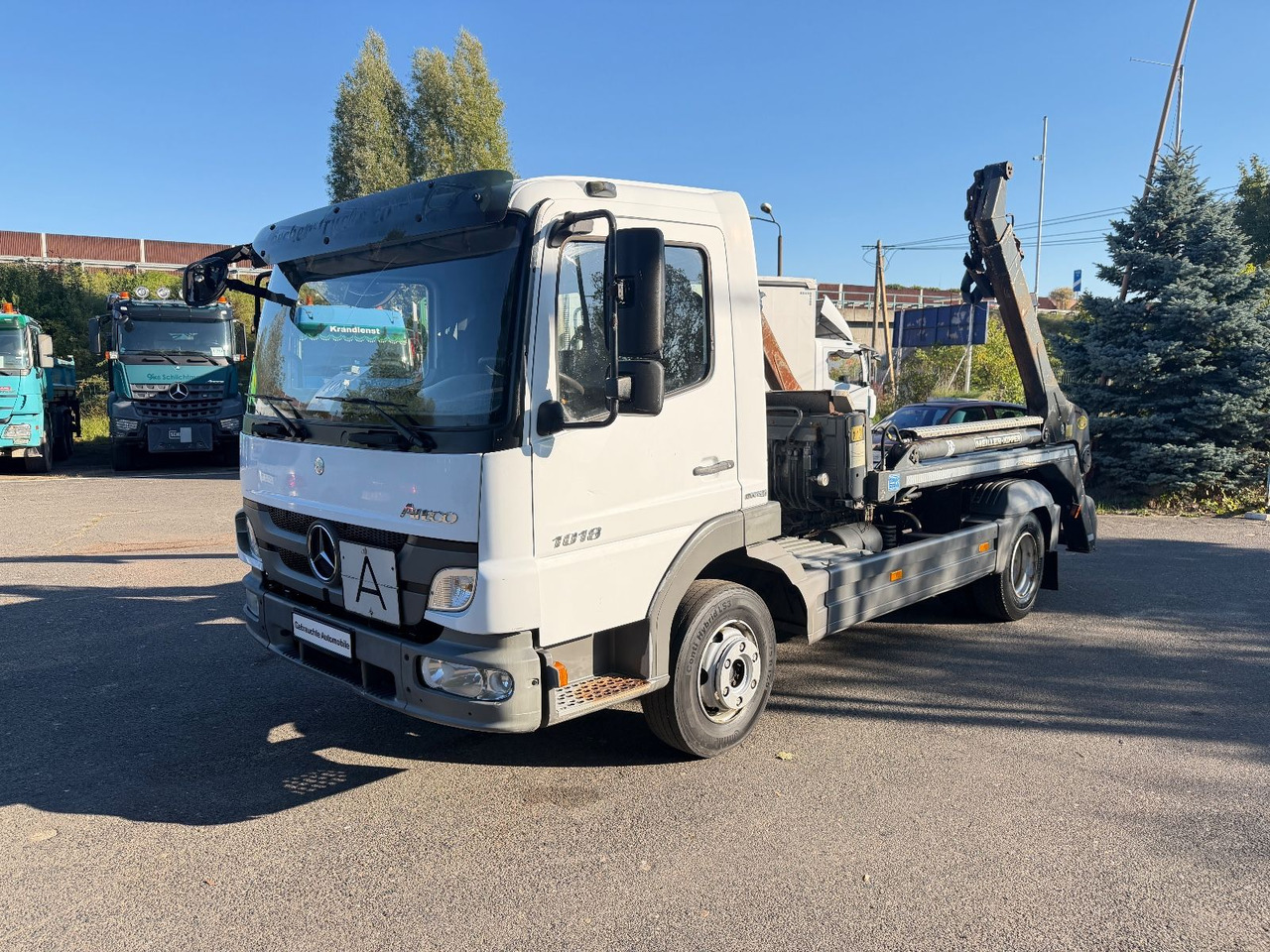 Mercedes-Benz Atego 1018 Absetzkipper - Kravas automašīna pašizgāzējs: foto 3 Mercedes-Benz Atego 1018 Absetzkipper - Kravas automašīna pašizgāzējs: foto 3