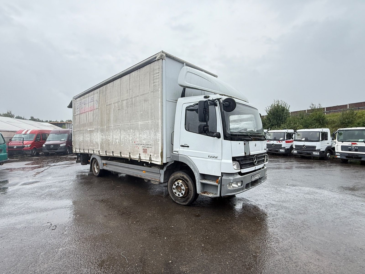 Mercedes-Benz Atego 1222 LbW Klima - Kravas automašīna ar tentu: foto 5 Mercedes-Benz Atego 1222 LbW Klima - Kravas automašīna ar tentu: foto 5