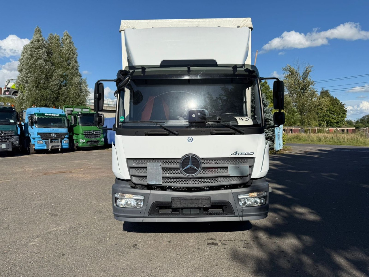 Mercedes-Benz Atego 1224 18 tkm - Kravas automašīna ar slēgto virsbūvi: foto 1 Mercedes-Benz Atego 1224 18 tkm - Kravas automašīna ar slēgto virsbūvi: foto 1