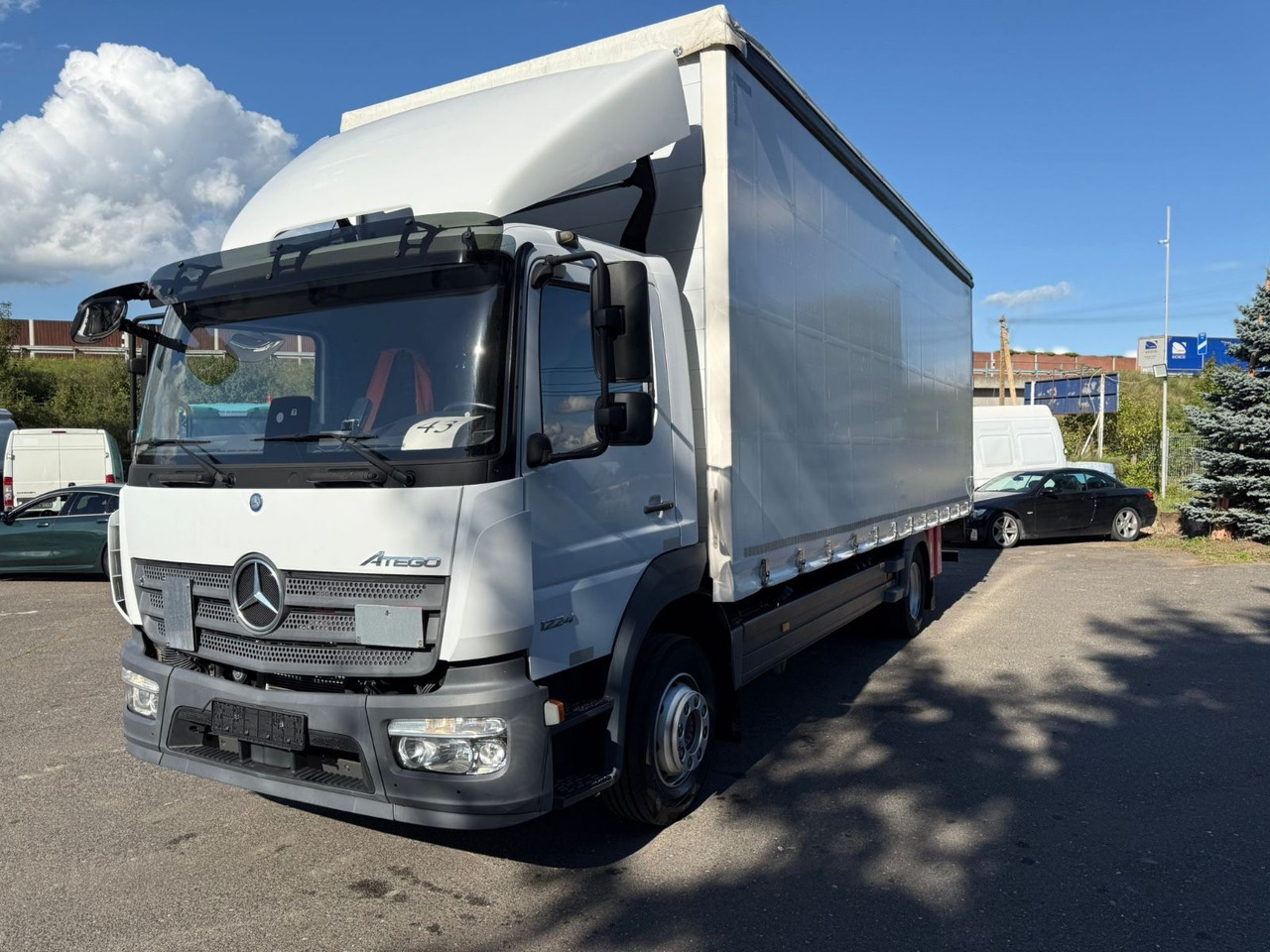 Mercedes-Benz Atego 1224 OM936 4x2 18 TKM - Kravas automašīna ar tentu: foto 2 Mercedes-Benz Atego 1224 OM936 4x2 18 TKM - Kravas automašīna ar tentu: foto 2