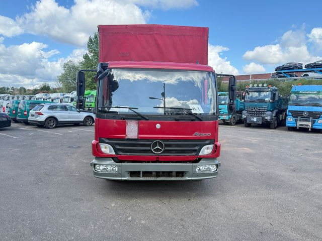 Mercedes-Benz Atego 816 L Lbw Tempomat - Kravas automašīna ar tentu: foto 1 Mercedes-Benz Atego 816 L Lbw Tempomat - Kravas automašīna ar tentu: foto 1