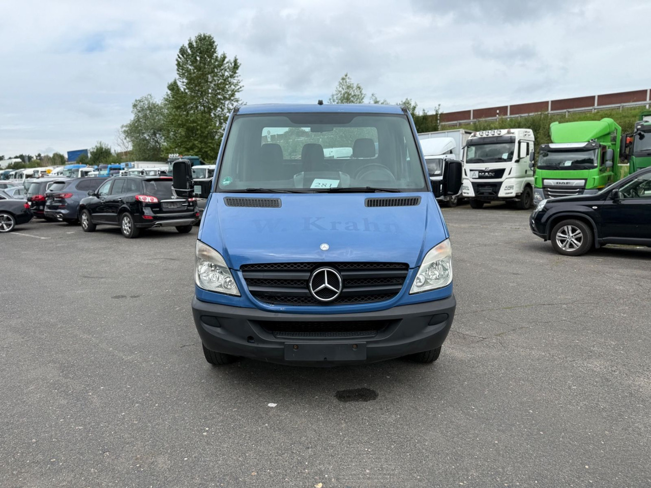 Mercedes-Benz Sprinter II Pritsche515 CDI - Furgons ar tentu: foto 1 Mercedes-Benz Sprinter II Pritsche515 CDI - Furgons ar tentu: foto 1