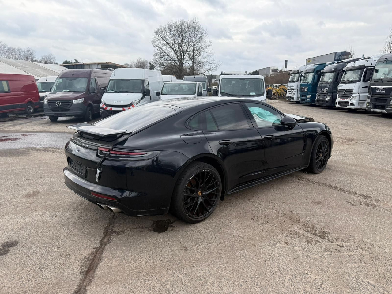Porsche Panamera 4 S Diesel UNFALL!! - Vieglā automašīna: foto 2 Porsche Panamera 4 S Diesel UNFALL!! - Vieglā automašīna: foto 2