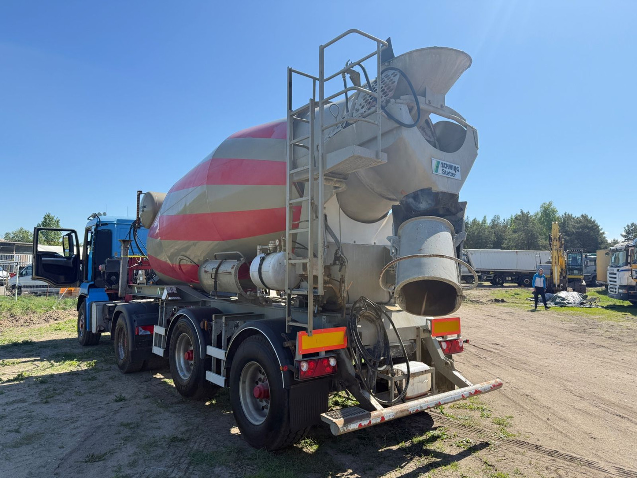 Stetter Mischer-Mixer Typ AM 10 FH Betonmischer - Betona maisītājs puspiekabe: foto 2 Stetter Mischer-Mixer Typ AM 10 FH Betonmischer - Betona maisītājs puspiekabe: foto 2