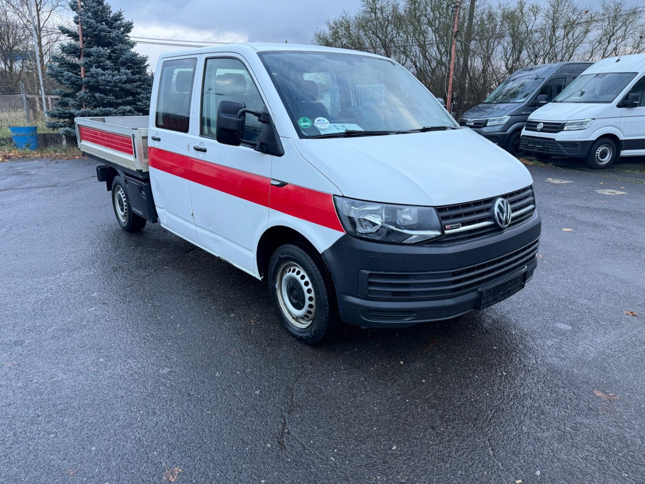 Volkswagen T6 Automatik Pritsche lang Doppelkabine - Automašīna ar kravas platformu: foto 1 Volkswagen T6 Automatik Pritsche lang Doppelkabine - Automašīna ar kravas platformu: foto 1