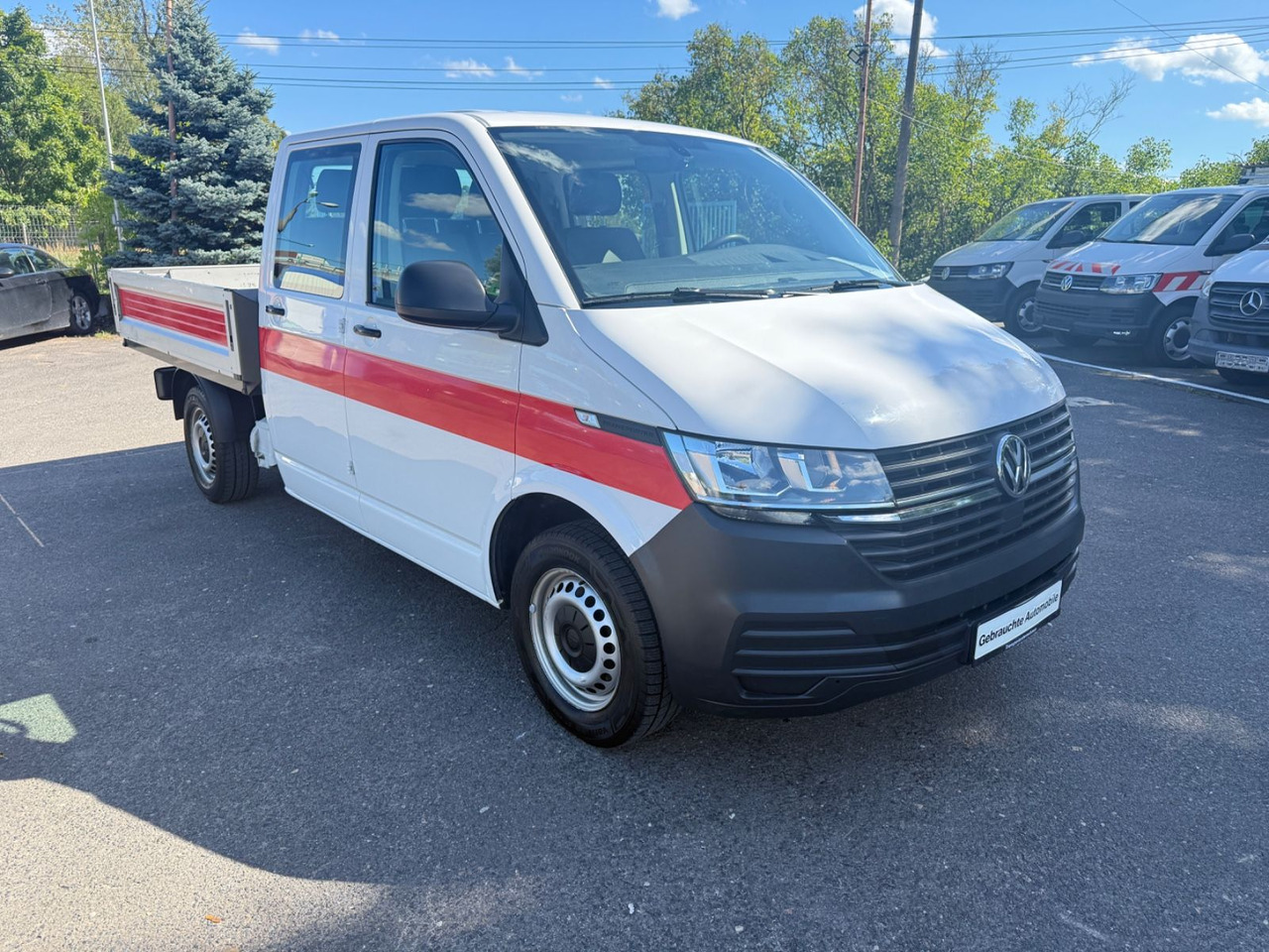 Volkswagen T6 Transporter Pritsche DKL ang 4MOTION - Automašīna ar kravas platformu, Kravas-pasažieru furgons: foto 1 Volkswagen T6 Transporter Pritsche DKL ang 4MOTION - Automašīna ar kravas platformu, Kravas-pasažieru furgons: foto 1