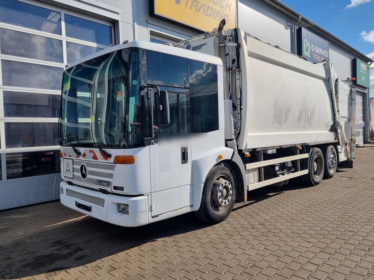 Mercedes-Benz Econic - Atkritumu vedējs: foto 1 Mercedes-Benz Econic - Atkritumu vedējs: foto 1