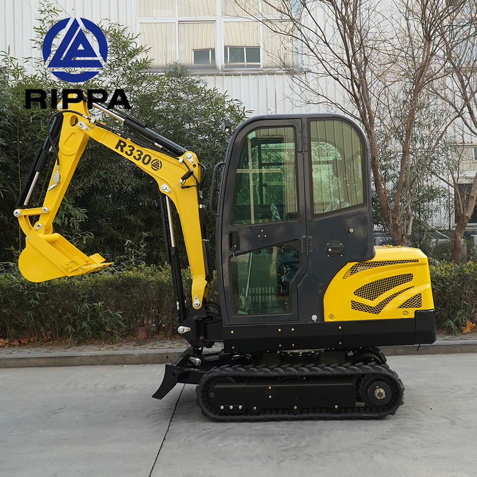 RIPPA R330-Rapid delivery-Kubota engine-Cab-Air Conditioner -CE certification - Mini-ekskavators: foto 2 RIPPA R330-Rapid delivery-Kubota engine-Cab-Air Conditioner -CE certification - Mini-ekskavators: foto 2