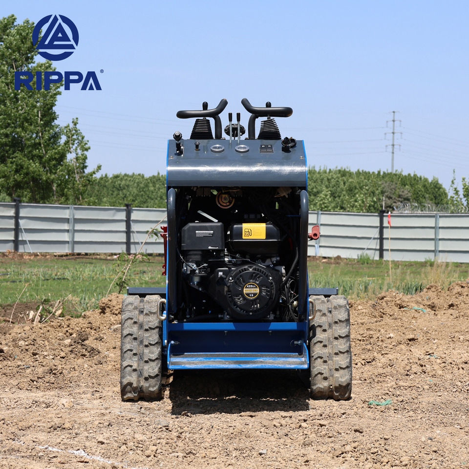 Jaunā Kompaktiekrāvējs Rippa RS03 skid steer loader B&S engine EPA US & Germany Stock: foto 8