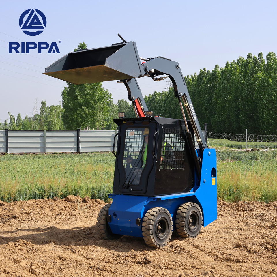 Rippa RS07 Compact Loader | 24.4hp Kubota Power | High Flow Dual Pump | Comfortable A/C Cabin - Kompaktiekrāvējs: foto 2 Rippa RS07 Compact Loader | 24.4hp Kubota Power | High Flow Dual Pump | Comfortable A/C Cabin - Kompaktiekrāvējs: foto 2