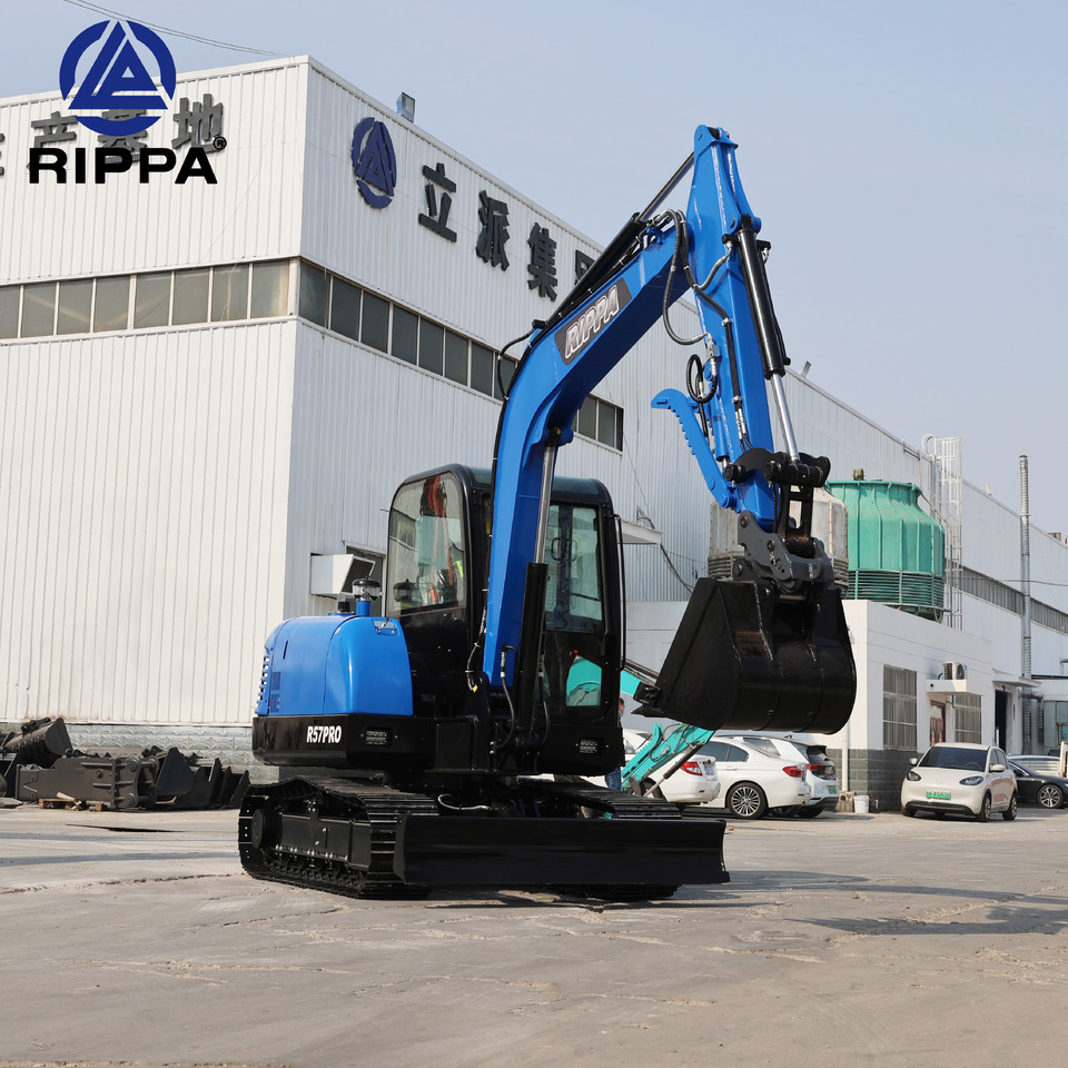 Shandong Rippa Machinery Group Co., Ltd. R57 Large Excavator, 6 tons, Crawler excavator - Kāpurķēžu ekskavators: foto 1 Shandong Rippa Machinery Group Co., Ltd. R57 Large Excavator, 6 tons, Crawler excavator - Kāpurķēžu ekskavators: foto 1