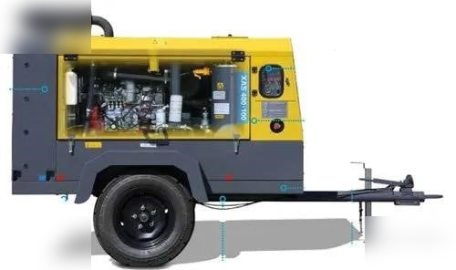 ATLAS COPCO 300 CFM - Gaisa kompresors: foto 4 ATLAS COPCO 300 CFM - Gaisa kompresors: foto 4