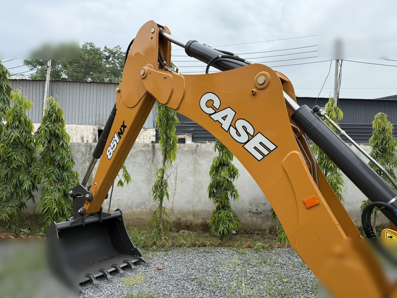 Jaunā Ekskavators-iekrāvējs CASE 851NX CP: foto 14