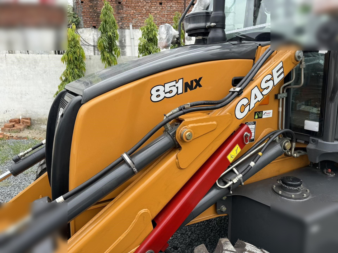 Jaunā Ekskavators-iekrāvējs CASE 851NX CP: foto 19