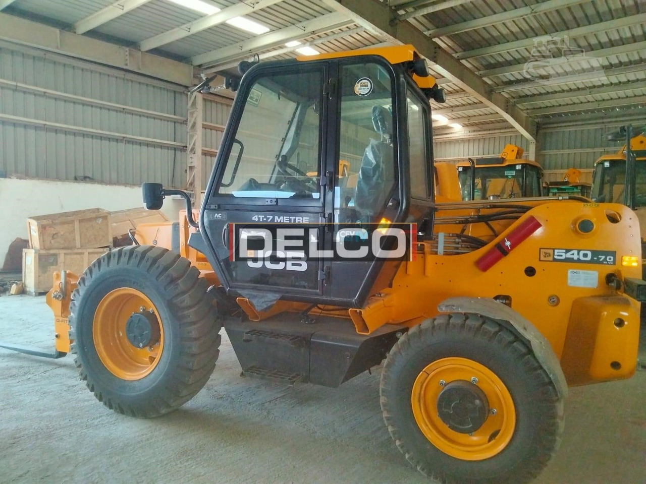 JCB 540-70 - Teleskopiskais iekrāvējs: foto 2 JCB 540-70 - Teleskopiskais iekrāvējs: foto 2