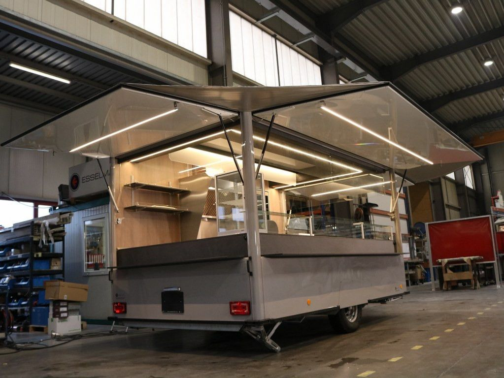 Esselmann Imbiss Foodtrailer Verkaufsanhänger - Tirdzniecības piekabe: foto 3 Esselmann Imbiss Foodtrailer Verkaufsanhänger - Tirdzniecības piekabe: foto 3
