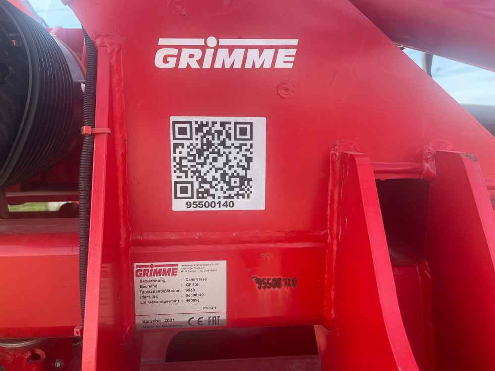 Grimme GF 600 - Kombains: foto 2 Grimme GF 600 - Kombains: foto 2