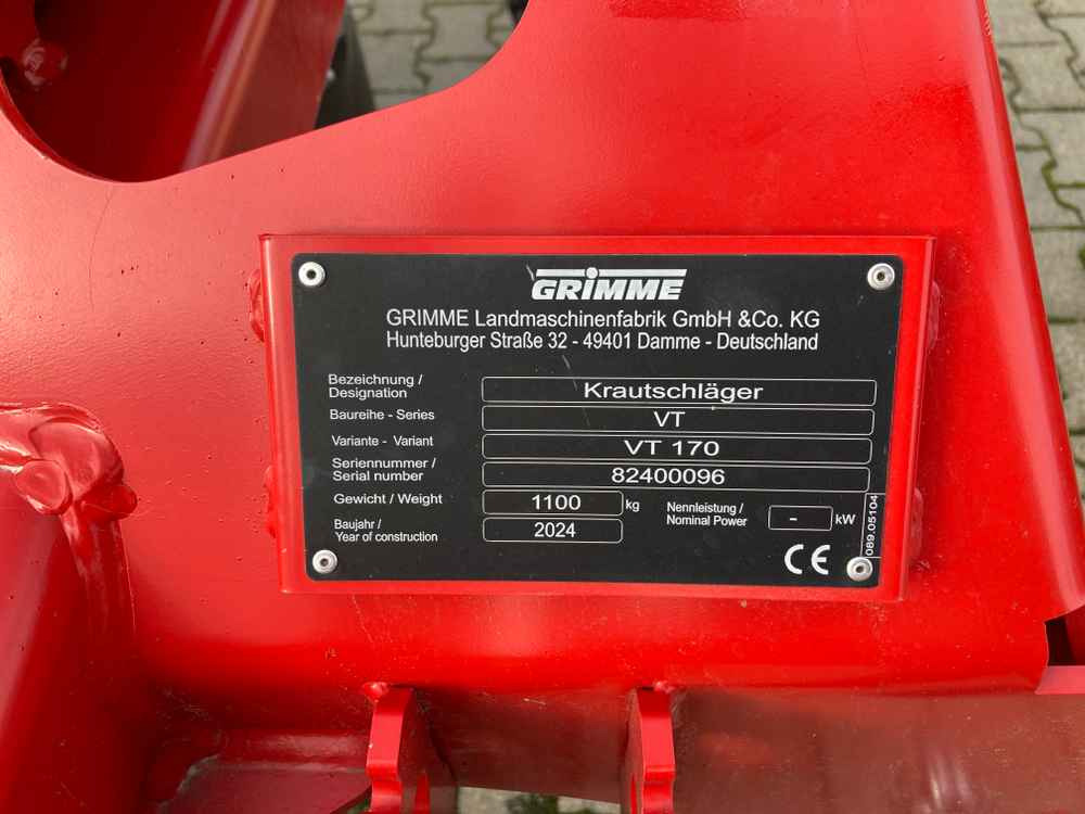 Grimme VT 170 - Vīnogu mašīna: foto 2 Grimme VT 170 - Vīnogu mašīna: foto 2